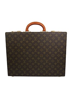 President Briefcase, Coated Canvas, Monogram, 884 CO, 3*